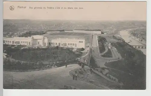 (82411) AK Namur, Vue Générale du Théatre d'été, 1915