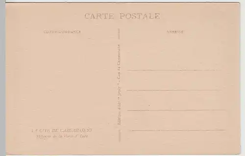 (82399) AK Cité de Carcassonne, 8 Karten vor 1945