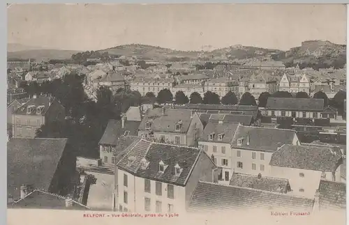 (82377) AK Belfort, Vue Générale prise du Lycée, 1907