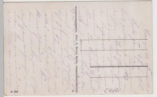 (82297) AK Laon, Stadtansicht mit Kathedrale 1918