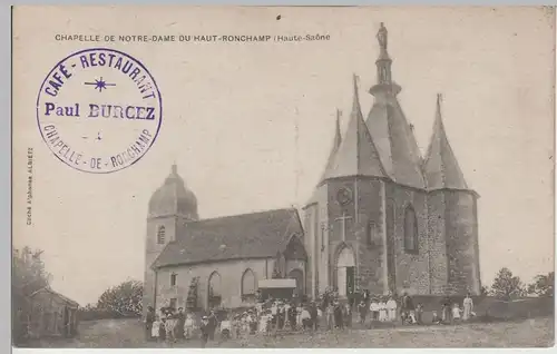(82293) AK Notre-Dame-du-Haut de Ronchamp, vor 1944