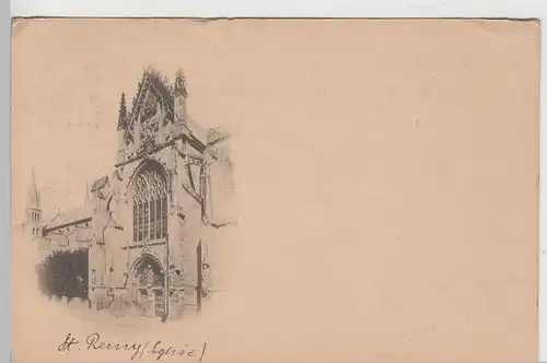 (82277) AK Reims, Abtei Saint-Remi, Südportal 1898