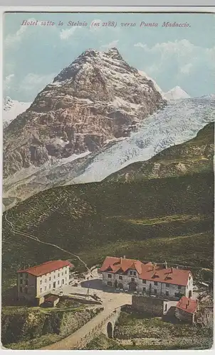 (82094) AK Hotel Sotto lo Stelvio, Punta Madaccio, vor 1945