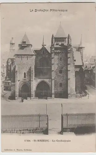 (81998) AK Saint Brieuc, Bretagne, Kathedrale Saint-Étienne, bis um 1905