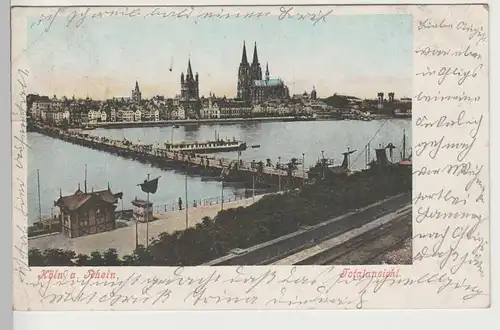 (81683) AK Köln, Totalansicht 1902