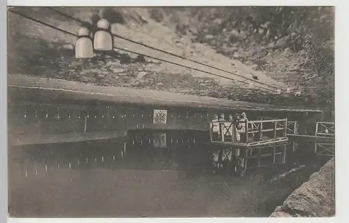 (81527) AK Salzbergwerk Dürnberg-Hallein, See unter Tag, 1926