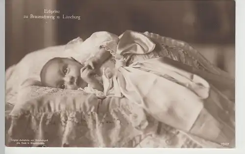(81399) AK Erbprinz zu Braunschweig u. Lüneburg als Baby 1914