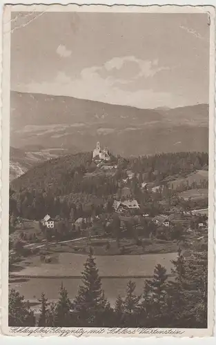 (81083) AK Schlagl, Raach am Hochgebirge, Burg Wartenstein 1942