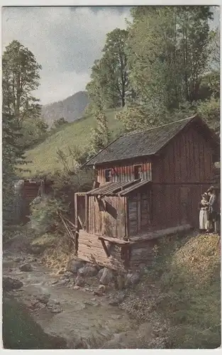 (81054) AK Berchtesgaden, Drechslerhütte 1911