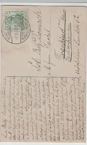 (80513) AK Junge Frau in Tracht 1908