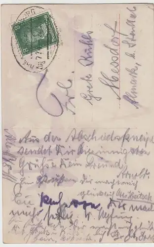 (80502) AK Junges Paar, Ich will ja doch nur dich! 1928