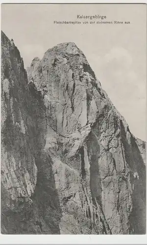 (80494) AK Kaisergebirge, Fleischbankspitze, um 1908