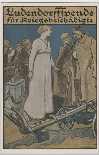(80397) AK Ludendorffspende für Kriegsbeschädigte, vor 1918