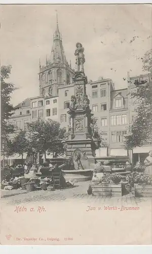 (80286) AK Köln, Jan v. Werth-Brunnen, 1901