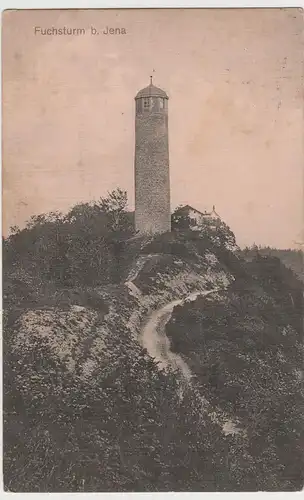 (80116) AK Jena, Fuchsturm 1913