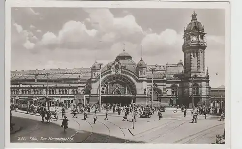 (79749) AK Köln, Hauptbahnhof, 1942