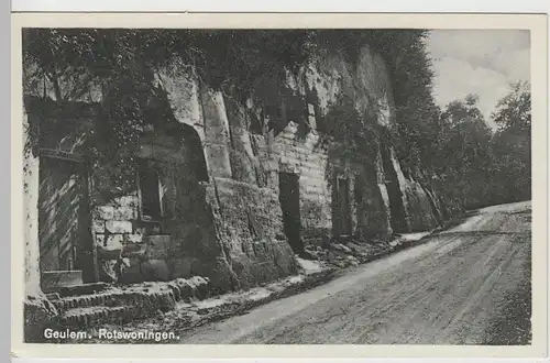 (79620) AK Geulem, Rotswoningen, 1940