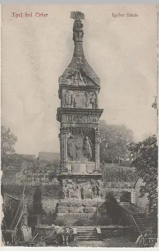 (79563) AK Igel bei Trier, Igeler Säule, 1907