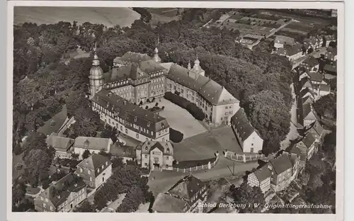 (79404) AK Bad Berleburg, Schloss, Luftbild 1938