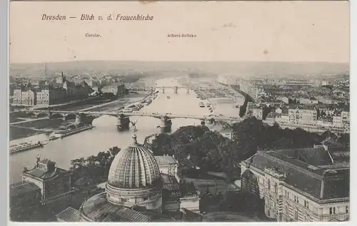 (79174) AK Dresden, Blick von d. Frauenkirche 1919