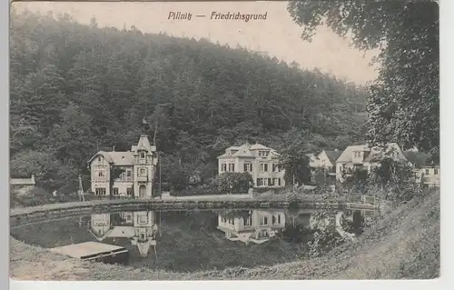 (79161) AK Pillnitz, Friedrichsgrund 1912