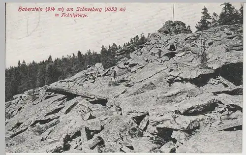 (79100) AK Haberstein am Schneeberg, 1922