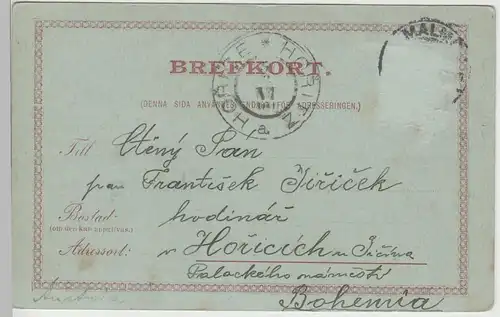 (78876) AK Malmö, Regementsgatan, Mondscheinkarte 1900