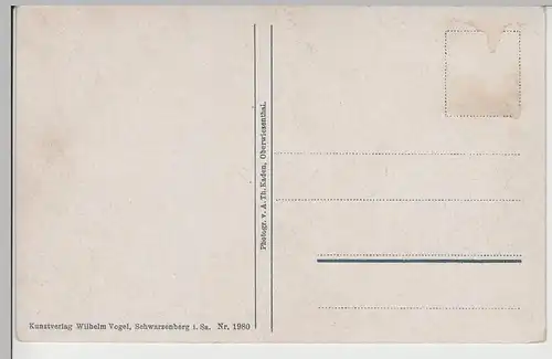 (78664) AK Fichtelberghaus, Erzgebirge, vor 1945