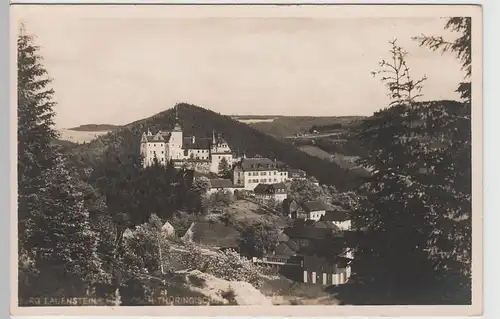 (78315) Foto AK Burg Lauenstein (Frankenwald), 1944