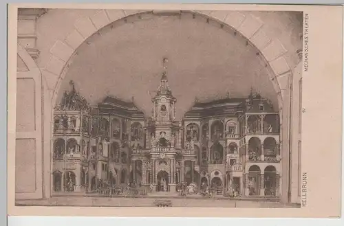 (78163) AK Hellbrunn, Mechanisches Theater, vor 1945