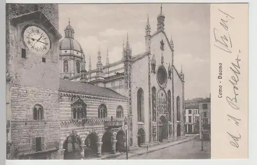 (77978) AK Como, Duomo, 1911