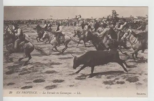 (77916) AK En Provence, La Ferrade en Camargue, vor 1945