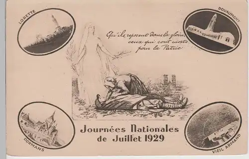 (77882) AK 1. WK, Gedenkstätten, Dormans, Vieil Armand, Douaumont