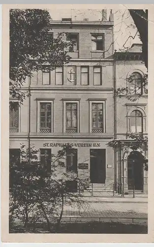 (77737) AK Hamburg, St. Raphaels Verein, Werthmann Haus 1929