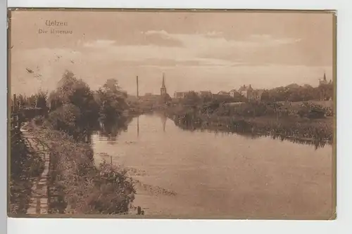 (77609) AK Uelzen, Partie an der Ilmenau, 1924