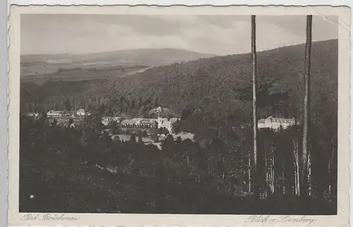 (77574) AK Bad Brückenau, Blick vom Sinnberg, 1928