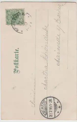 (77314) AK Schulenburg, Pattensen, Schloss Marienburg 1899