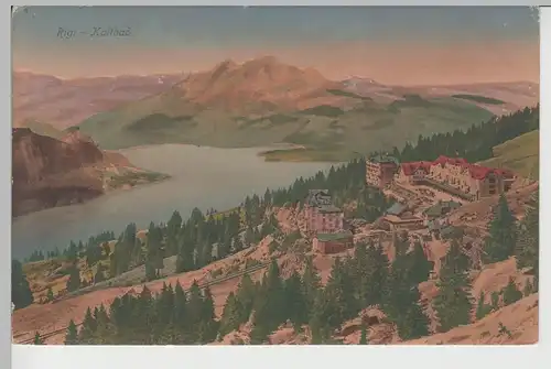 (76469) AK Rigi Kaltbad, Panorama, um 1906