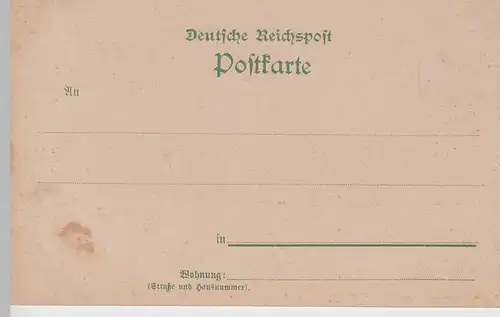 (76306) AK Dresden, Italienisches Dörfchen, Litho um 1900