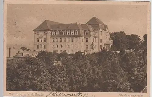 (76207) AK Naumburg, Saale, Oberlandesgericht 1926