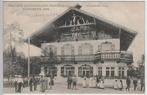 (76072) AK Nürnberg, Bayer. Jubiläums Landesausstellung 1906