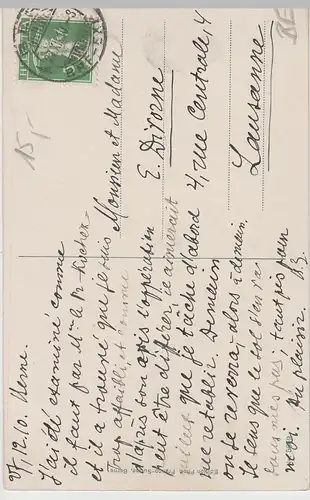 (75508) AK Bern, Stadtansicht mit Münster und Kornhausbrücke 1910