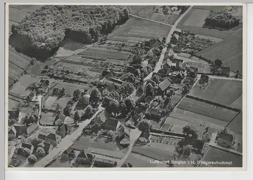 (75392) AK Borgloh, Fliegeraufnahme, Feldpost 1942