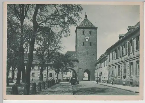 (75386) AK Hagenau, Haguenau, Ritterturm, vor 1945