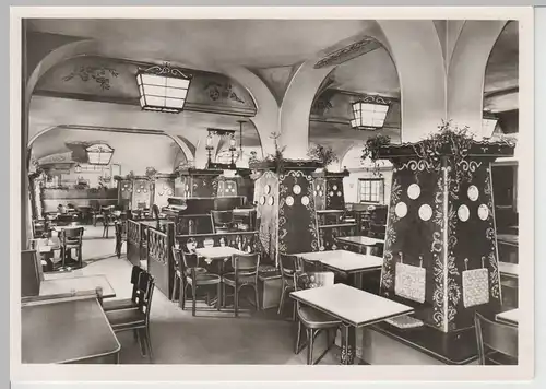 (75376) Foto AK Berlin, Zigeuner-Keller am Kudamm, Inneres vor 1945