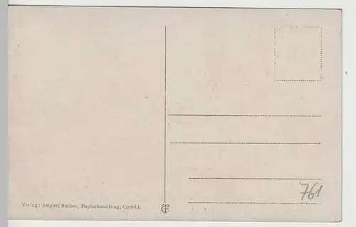 (75181) AK Krefeld, Hansahaus am Hauptbahnhof, vor 1920