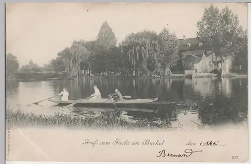 (75144) AK Gruss vom Fuchs am Buckel, Straßburg, um 1900
