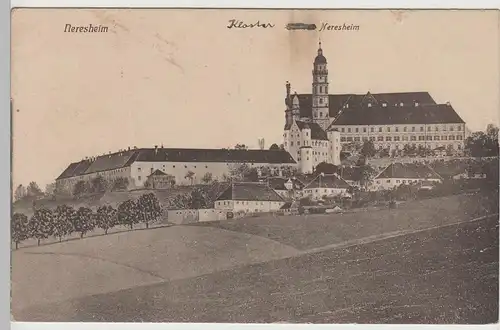 (75137) AK Neresheim, Abtei, vor 1945