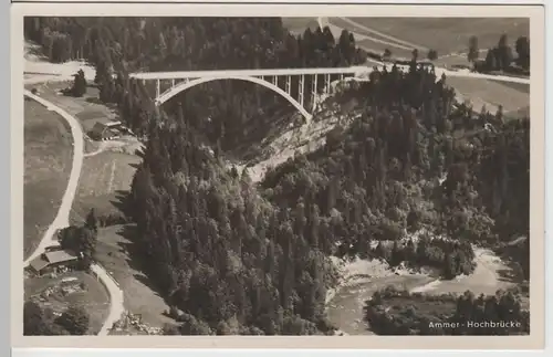 (74895) Foto AK Echelsbacher Brücke, 1935