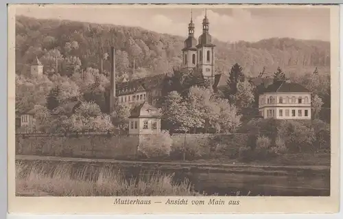 (74870) AK Kloster Oberzell bei Würzburg, Mutterhaus, 1935